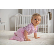 Body tenké tričko Outlast®s UV faktorem 50+, růžová baby kytičky