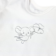 Body tenké KR obrázek Outlast® UPF 50+ bílá káva