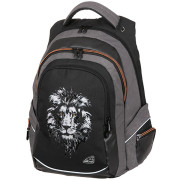 Studentský batoh FAME Lion Black