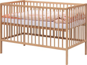 Dětská postýlka s kompletní výbavou 120 x 60 cm přírodní Malia Scarlett 