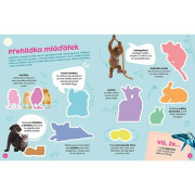 Poznávací samolepková knížka Mláďátka