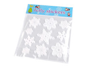 Vánoční samolepicí gelové vločky