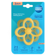 Canpol babies Kousátko senzorické silikonové 2v1 kytka