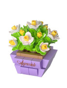 Stavebnice mini Sukulent v květináči mix druhů Koco