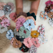 Scrunchies mušelínová Esito