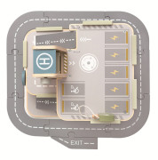 Dřevěná garáž s cestou 2Kids Toys