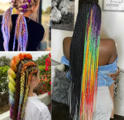 Pletený copánek Jumbo 60 cm FunCo