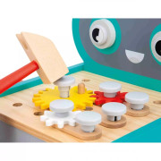 Dřevěný chodítko a vozík s nářadím 38 ks BricoKids Janod