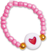 Kreativní sada Výroba šperků Perlové prsteny 10 ks Janod Atelier