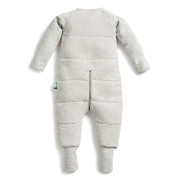 Overal na spaní organická bavlna Onesie Grey Marle 2,5 tog