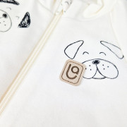 Mikina rozepínací béžová pejsci Little Angel 