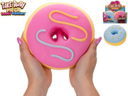 Mega Squeeze Jumbo strečový donut 16 cm -mačkací antistresová hračka