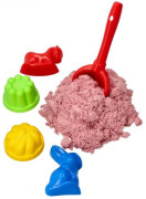 Kinetický písek - pudrový - 2 kg + mix formiček