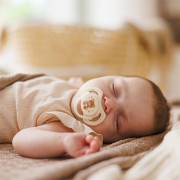 Dudlíky silikonové symetrické 0 - 6 m, 2 ks BabyOno