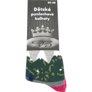 Punčochové kalhoty kojenecké Amina 08 extra silné růžové