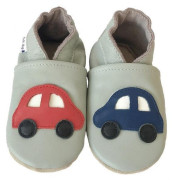 Kožené capáčky Barefoot Vel. XXL (2-3 roky) Hopi Hop
