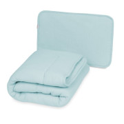 Mušelínový set přikrývka a polštář 135 x 100 / 40 x 60 cm Babymatex