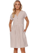 Kojící noční košile TCB.9928 STRIPES DOCTOR NAP