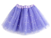 Karnevalová sukýnka s flitry 30 cm