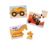 Puzzle 3v1 Bigjigs Toys
