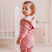 Kojenecké tepláčky a mikinka s kapucí Koala Flowers