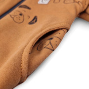 Mikina rozepínací karamelová pejsci Little Angel