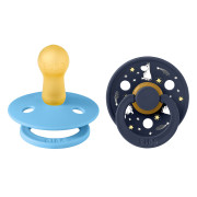 Dudlíky Moomin Colour kaučuk 6-18 m 2 ks Bibs