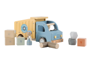 Náklaďák se sklápěčkou dřevěný Little Dutch