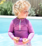 UV tričko s dlouhým rukávem do vody Lilac