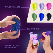 OKTO Modelování Malý svět v rámečku motiv "Netopýr"