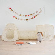 Dětský Stan a tunel 3 v 1 Recycled 3 Sprouts