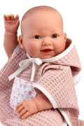 Mrkací a čůrající realistická panenka celovinylovým tělem Mia 50417 Antonio Juan