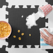 Podložka pěnové puzzle Luno 150x180 cm Black 30 ks
