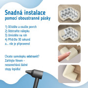 Ochrana rohů a hran pěnová sada 4 ks Sipo