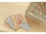 Pokladna se skenerem a čtečkou karet dřevěná Little Dutch