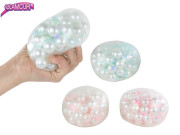 Glamour míček s křupajícími kuličkami 9,5 cm