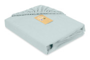 Mušelínové prostěradlo s gumou 60 x 120 cm BabyMatex