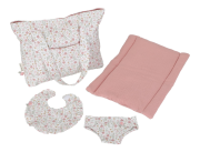 Přebalovací taška pro panenky Soft Flowers Little Dutch