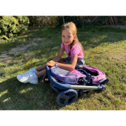 Skládací kočárek pro panenky 3 v 1 s taškou Magic Bubble 2024 - 73 cm DeCuevas