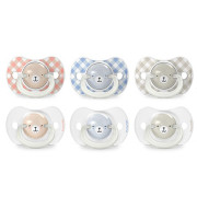 Šidítko fyziologické Den & Noc silikon Wild & Free 6-18 m 2 ks Suavinex 