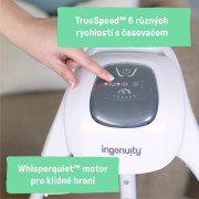 Houpačka pohupující hudební Parker™ 0 m+, do 9 kg Ingenuity