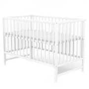 Postýlka pro miminko Nature 120 x 60 cm bílá Nellys