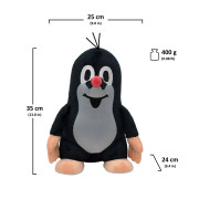 Krtek 35 cm stojící