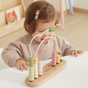 Dřevěné počítadlo pro nejmenší