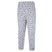 Legíny lesk - šedý melír šedý puntík