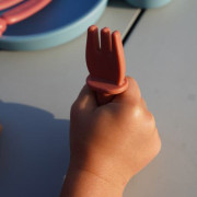 Silikonový příbor Thermobaby