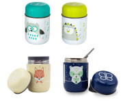 Foöd Termoska na jídlo se lžičkou 300 ml Bblüv