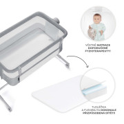 Postýlka dětská polohovatelná Nestee Up2 Kinderkraft