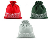 Vánoční dárkový pytlík 30x35 cm 