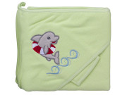 Froté ručník - Scarlett delfín s kapucí